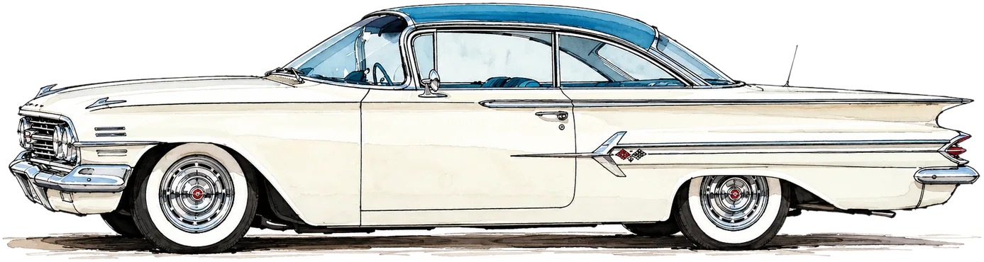 La Chevrolet Impala 1960 de Boris